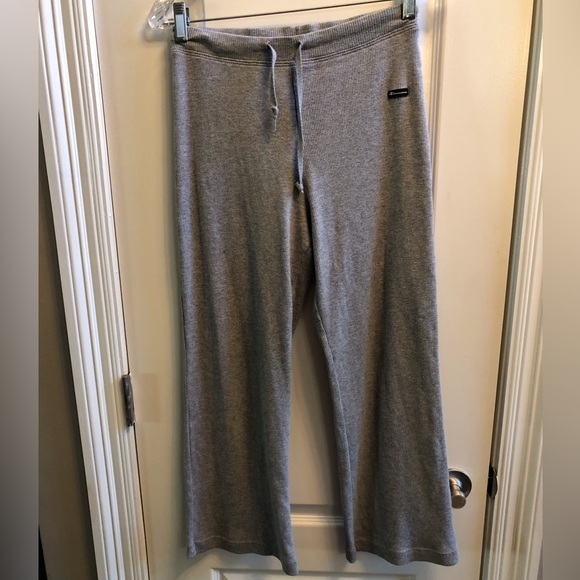 Vintage Champion Drawstring Light Gray Joggers Made in USA size Small - Picture 1 of 5